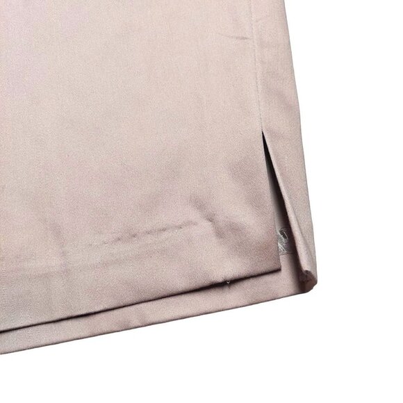 Worthington Women's Modern Fit Khaki Bermuda Shorts w/Belt - Picture 4 of 6